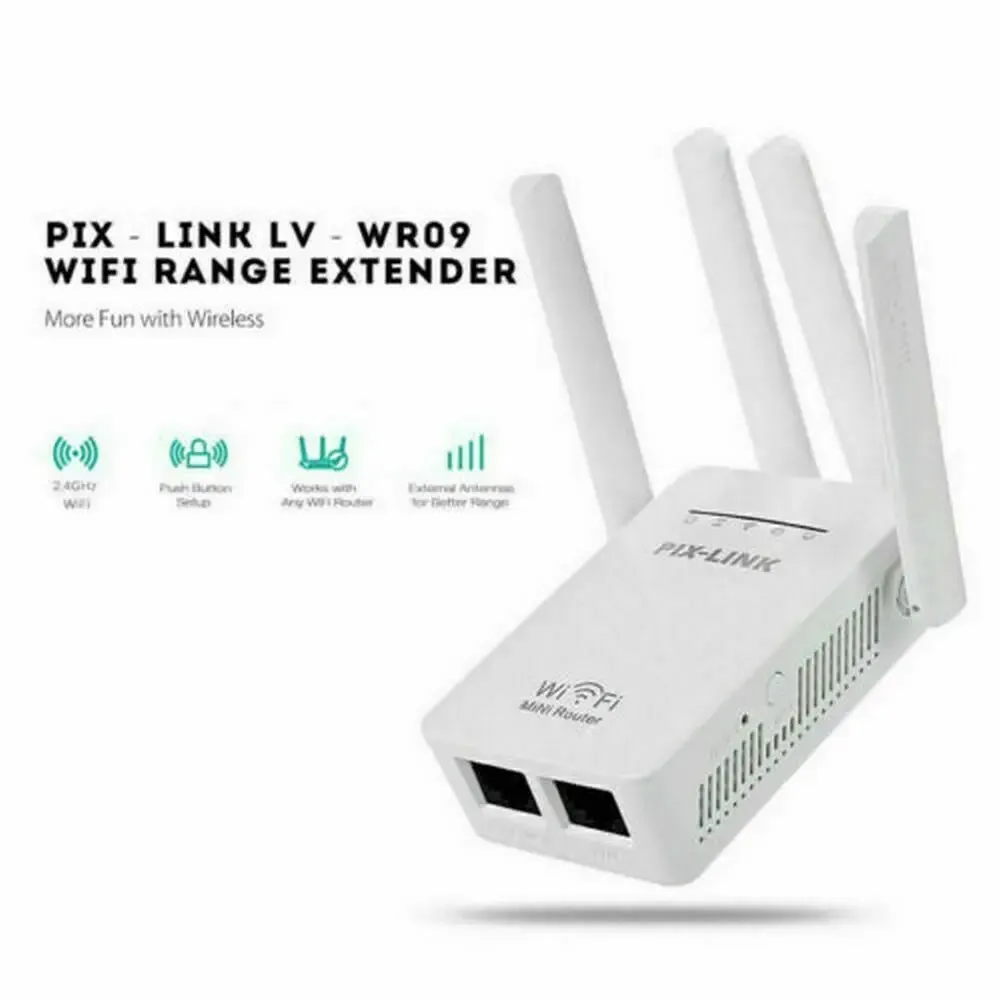 1200Mbps WiFi Range Extender Repeater Wireless Amplifier Router Signal