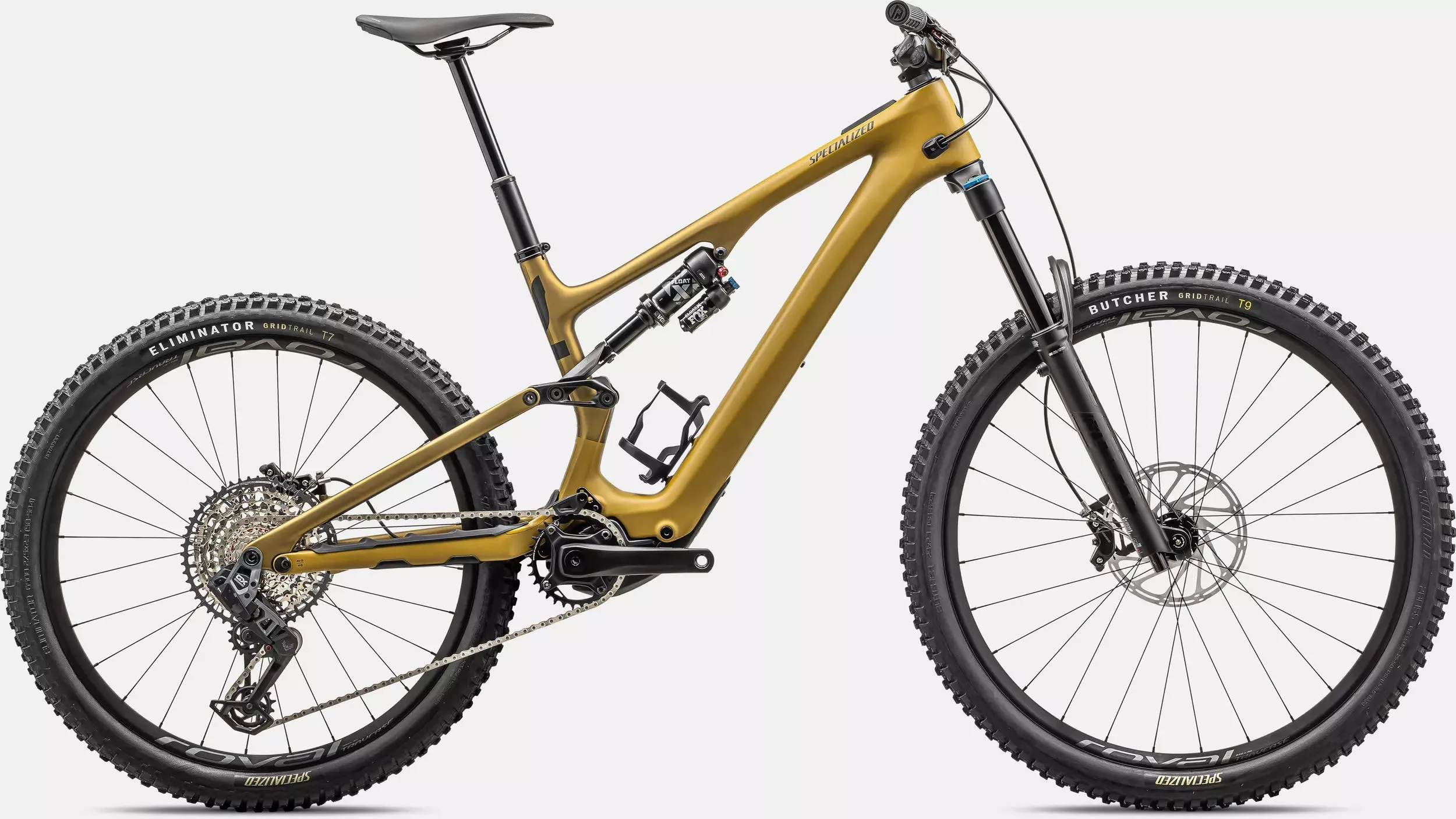 2023 Specialized Turbo Levo SL Expert Carbon - Satin Harvest Gold / Harvest Gold Metallic / Obsidian / Silver Dust