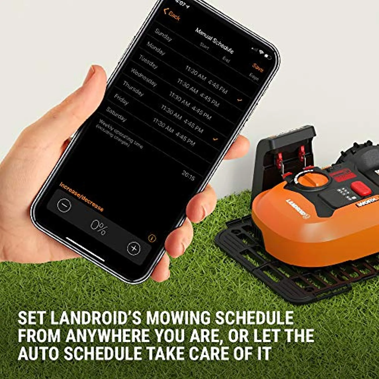 20V PowerShare Robotic Lawn Mower with GPS Module Included, Mows up to 1/4 Acre (New Version)