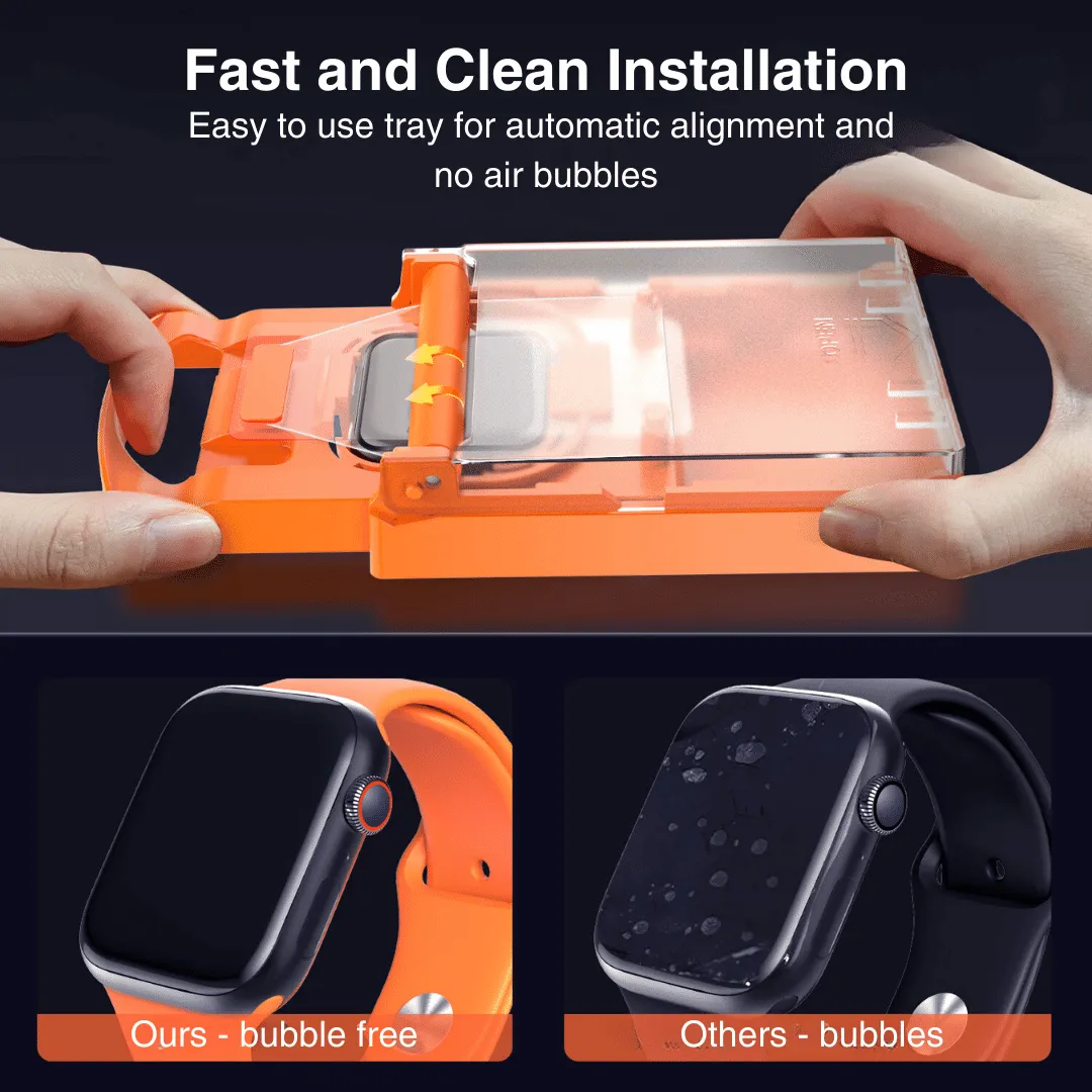 3D Nanoflex Glass Screen Protector for Apple Watch