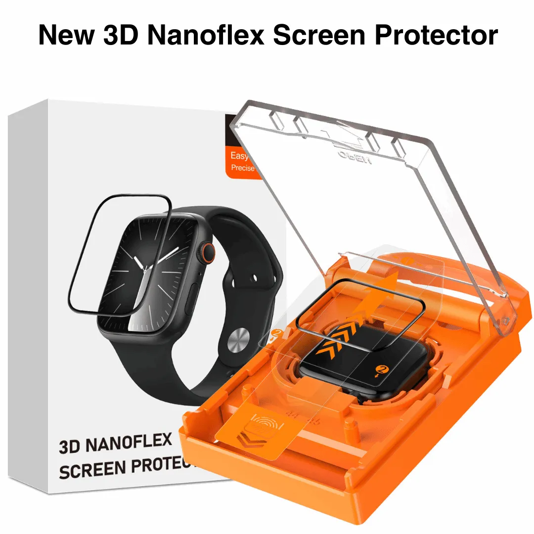 3D Nanoflex Glass Screen Protector for Apple Watch