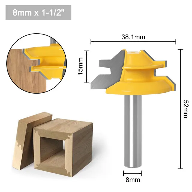 45 °Miter Router Bit