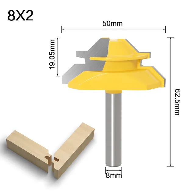 45 °Miter Router Bit