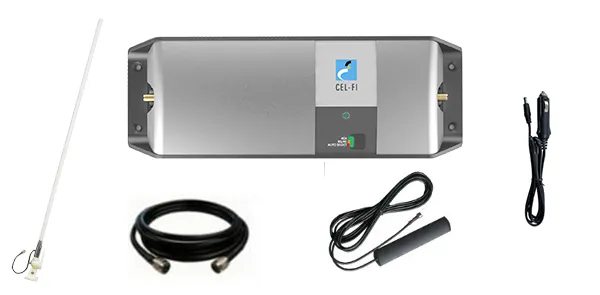 ACMA approved Cel-Fi GO Optus mobile signal booster for Boats (Marine Pack)