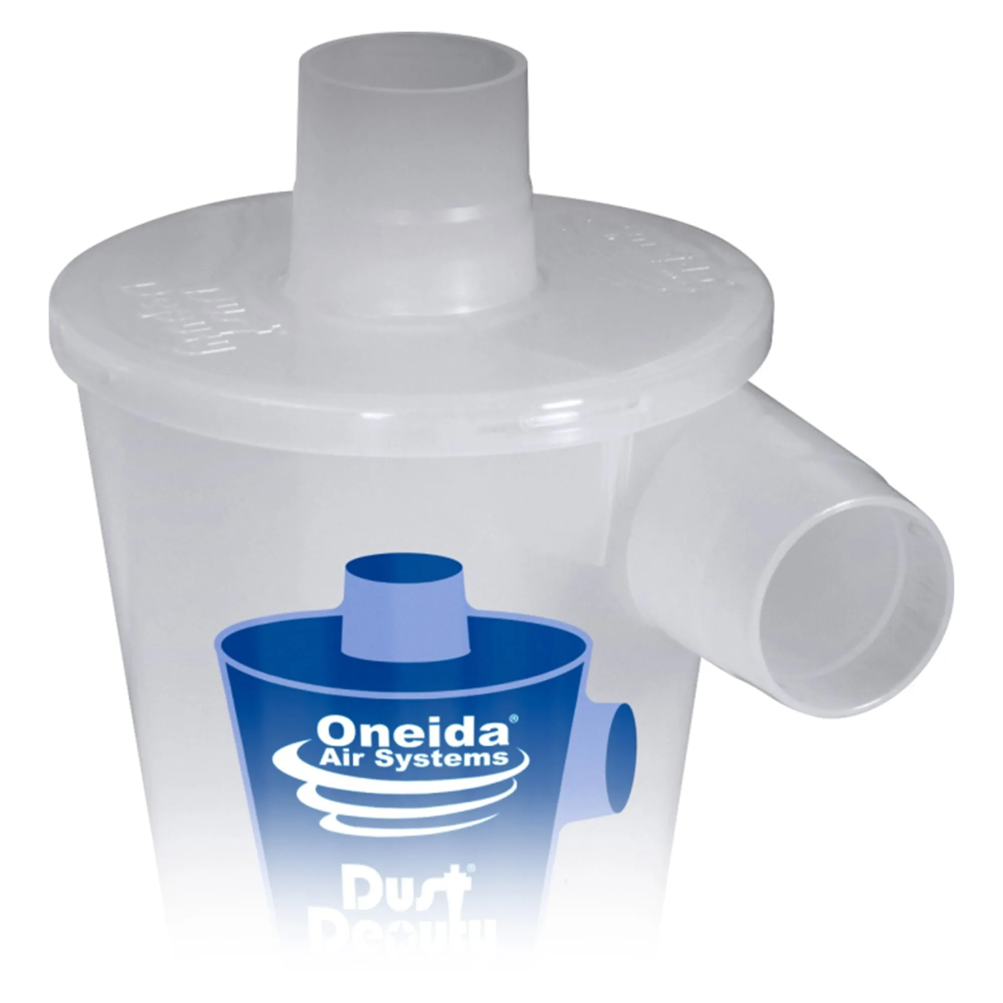 Air Systems Dust Deputy Plus Cyclone Separator for Shop Vacuum, Clear (Open Box)