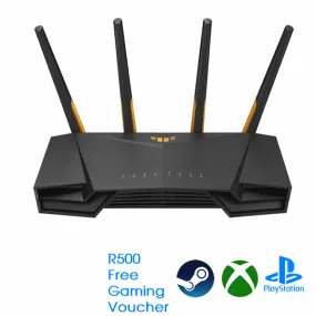 ASUS TUF-AX3000 V2 AiMesh Extendable WiFi 6 Wireless Router   Free Gaming Voucher