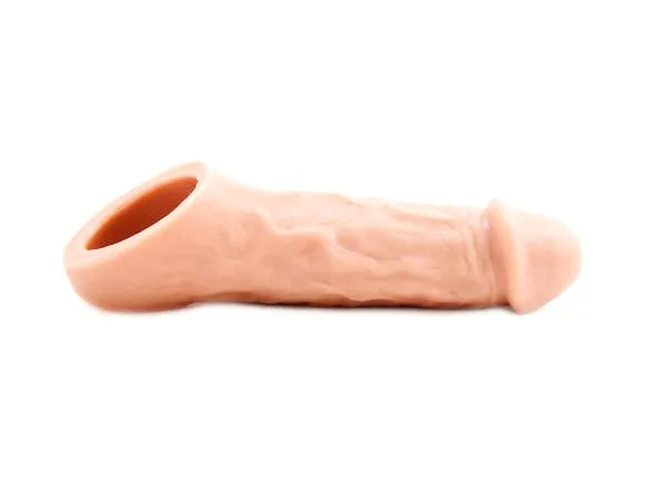 BIG Realistic Thrust Bundle: Velvet Thruster Mini Dildo   VixSkin Colossus Soft Silicone Sleeve