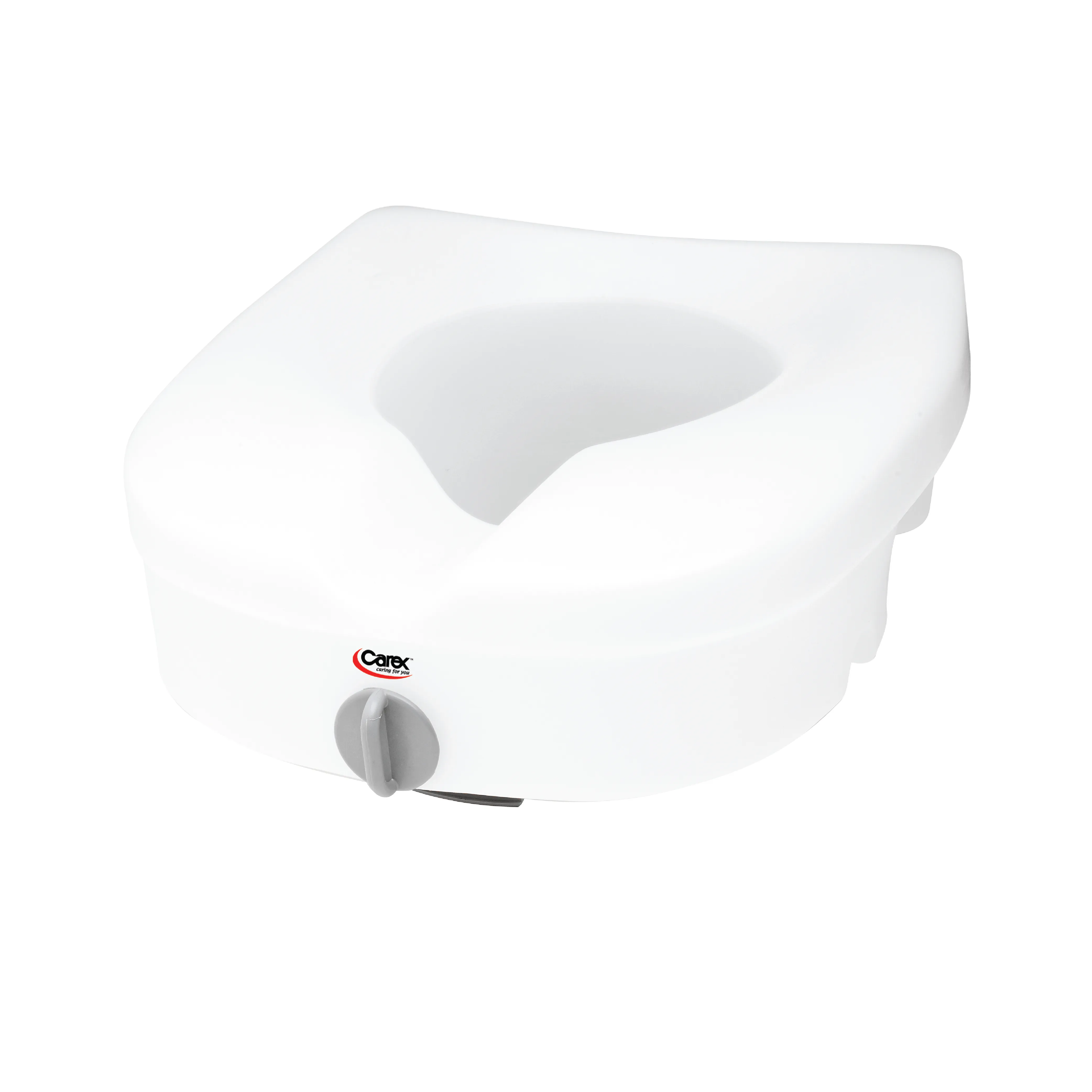 Carex E-Z Lock&trade; Locking Raised Toilet Seat