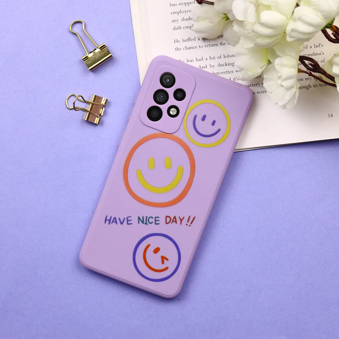 Colorful Cute Smiley Case - Samsung