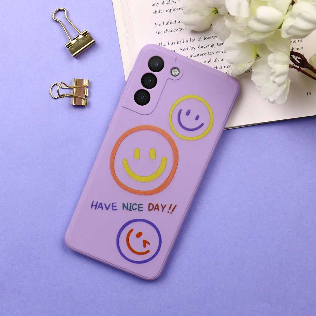 Colorful Cute Smiley Case - Samsung