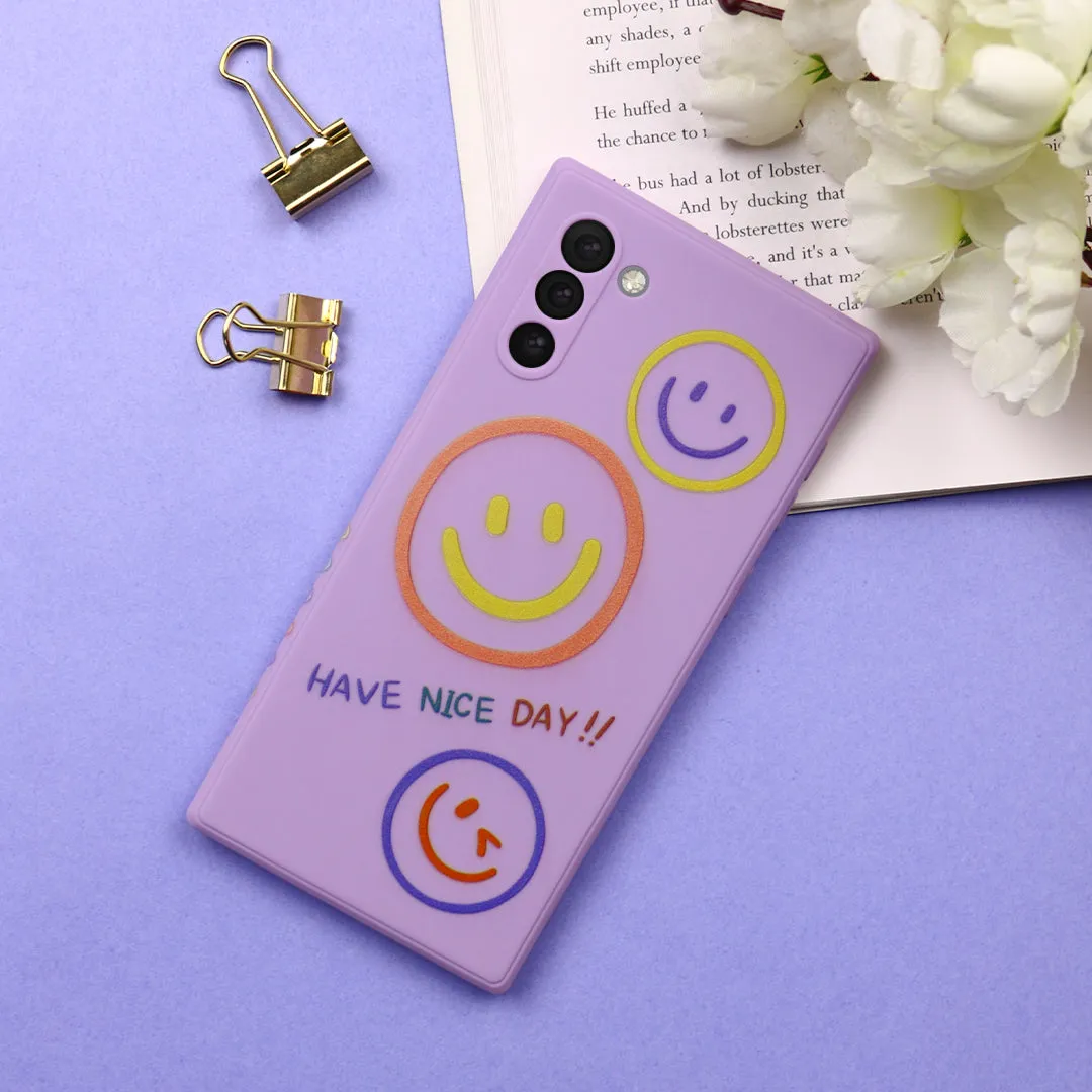 Colorful Cute Smiley Case - Samsung