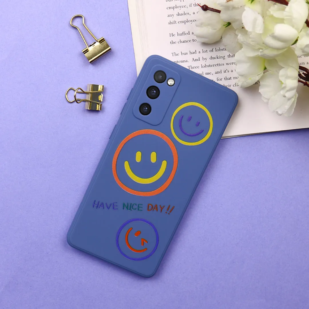 Colorful Cute Smiley Case - Samsung