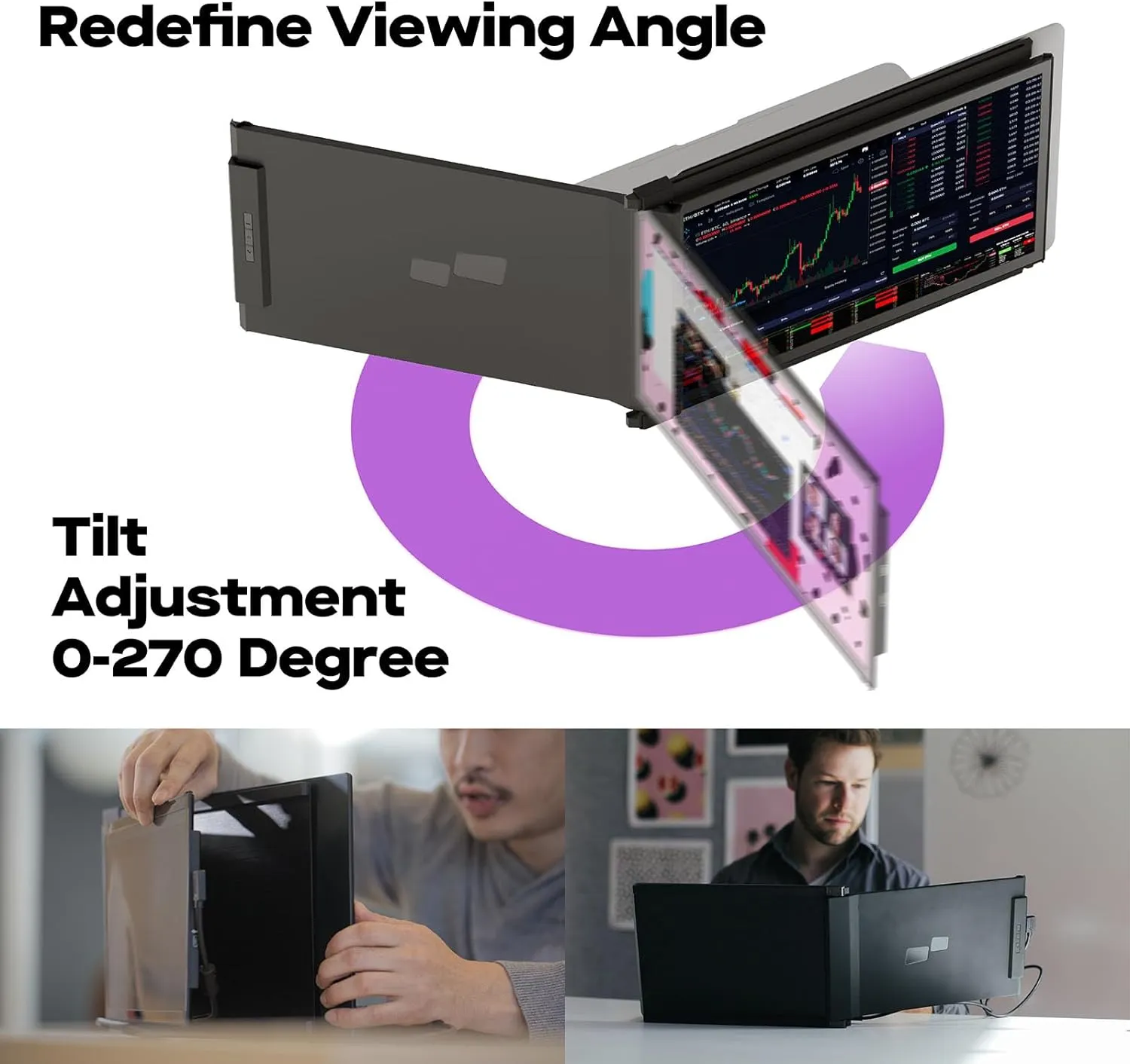 Duex Plus DS - 13.3" Lightweight Extension Monitor