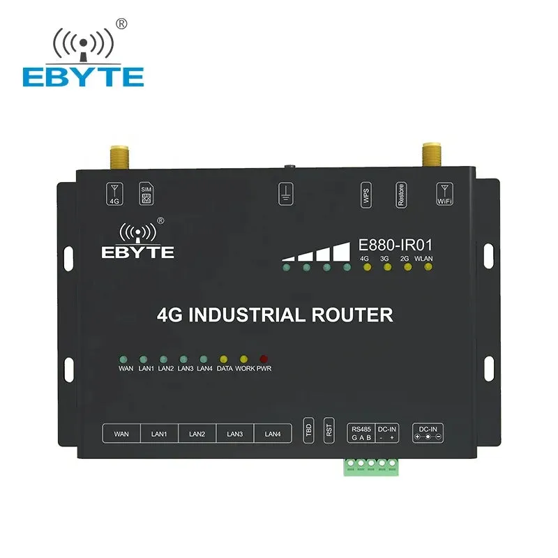 E880-IR01 Networking Modules Iot Sensors Ethernet 4G Modules Industrial Wireless Gateway Ebyte