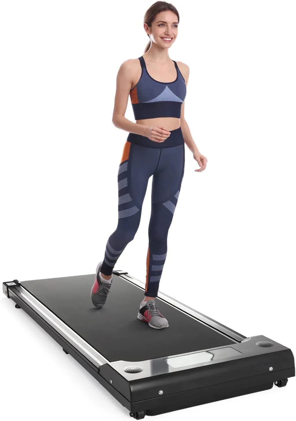 Gallelife 2 in 1 Under Desk Treadmill Compact for Walking Jogging Running  for Home Office