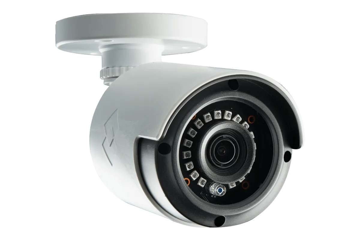 HD Security Camera System with four 1080p Bullet Cameras and LED Monitor