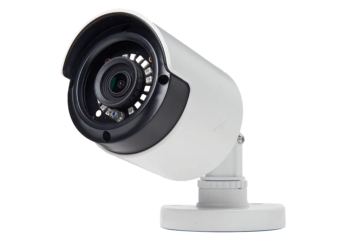 HD Security Camera System with four 1080p Bullet Cameras and LED Monitor