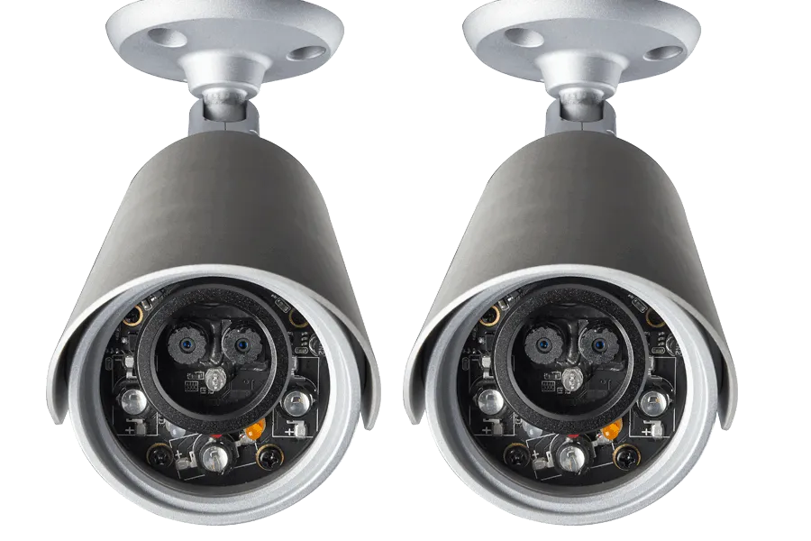 HD Wireless outdoor IP cameras - 2 pack