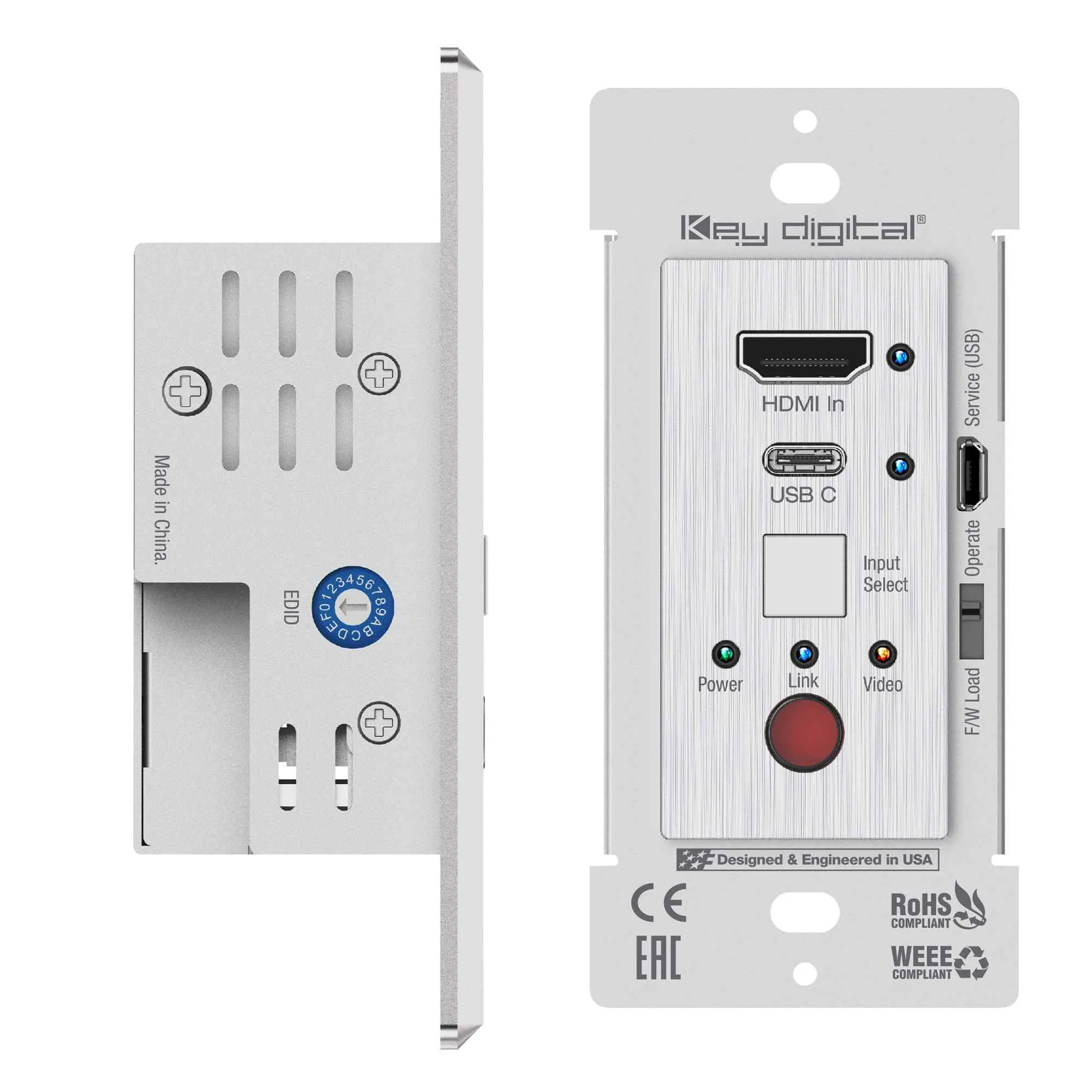 Key Digital KD-XWPS Wall Plate Extender Set