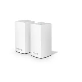 Linksys Velop Dual Band Mesh Networking Wireless Router, 2-Pack - White