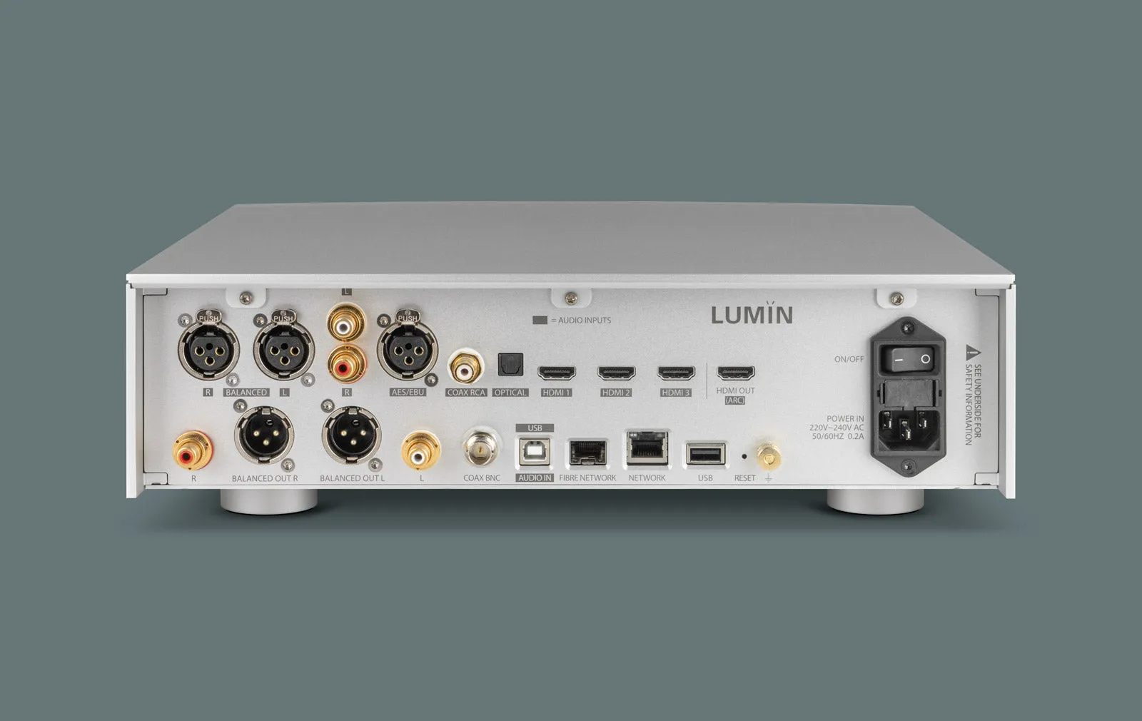 Lumin P1 Music Streamer and Preamplifier with DAC