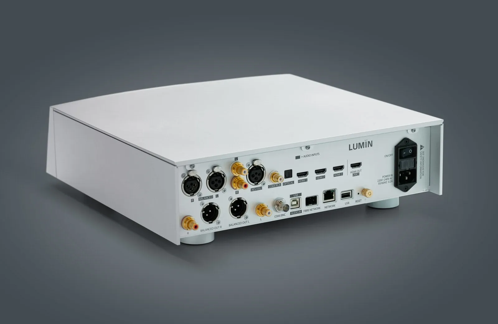 Lumin P1 Music Streamer and Preamplifier with DAC