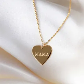 MAIVE - MAMA Heart Necklace