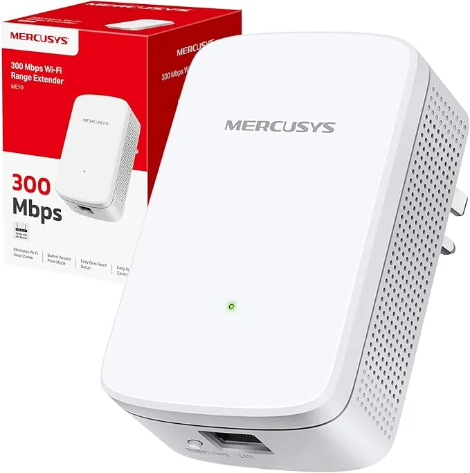 MERCUSYS WiFi Extender Booster ME10 N300Mbps