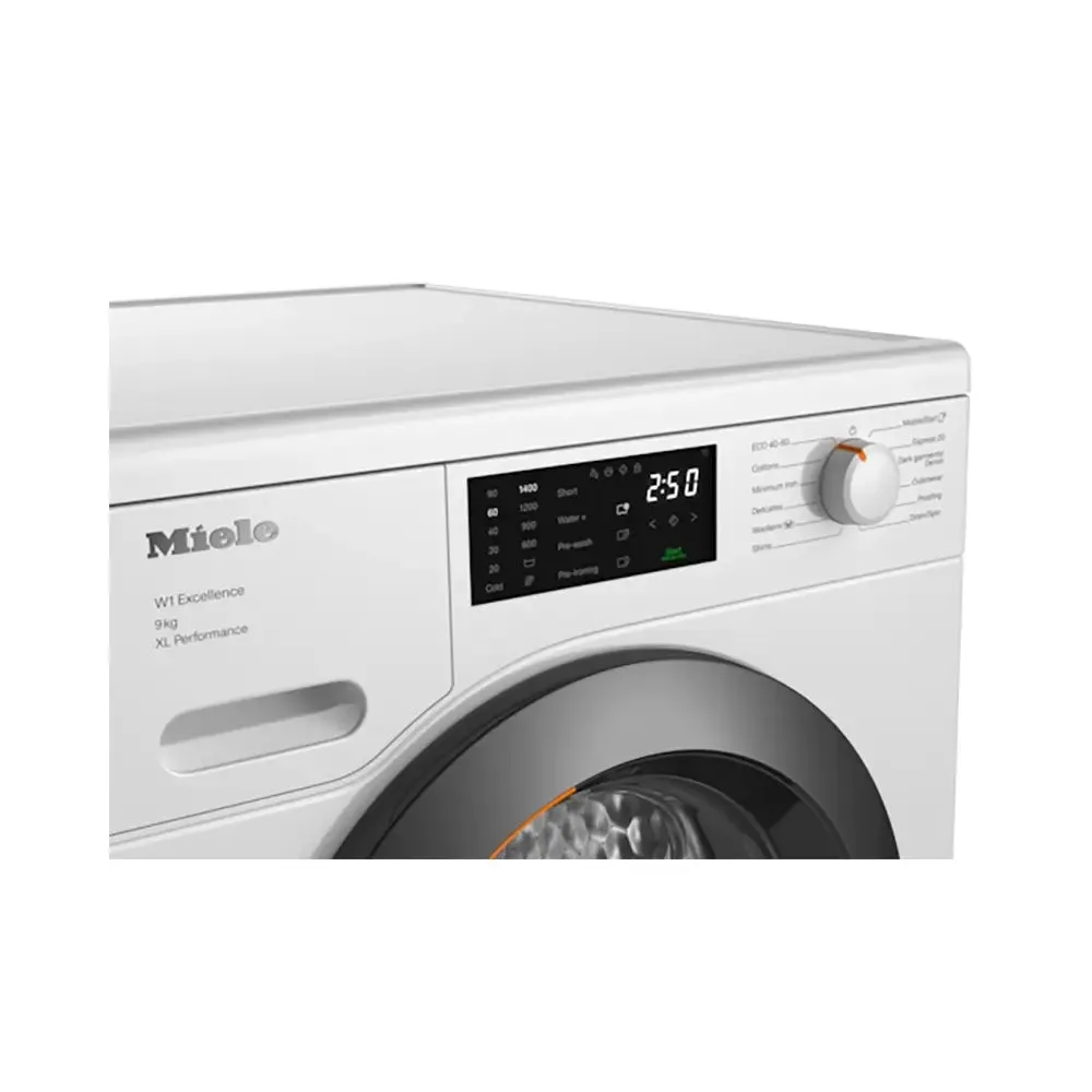 Miele WED164-WCS W1 9Kg Washing Machine with Miele@home - Lotus White