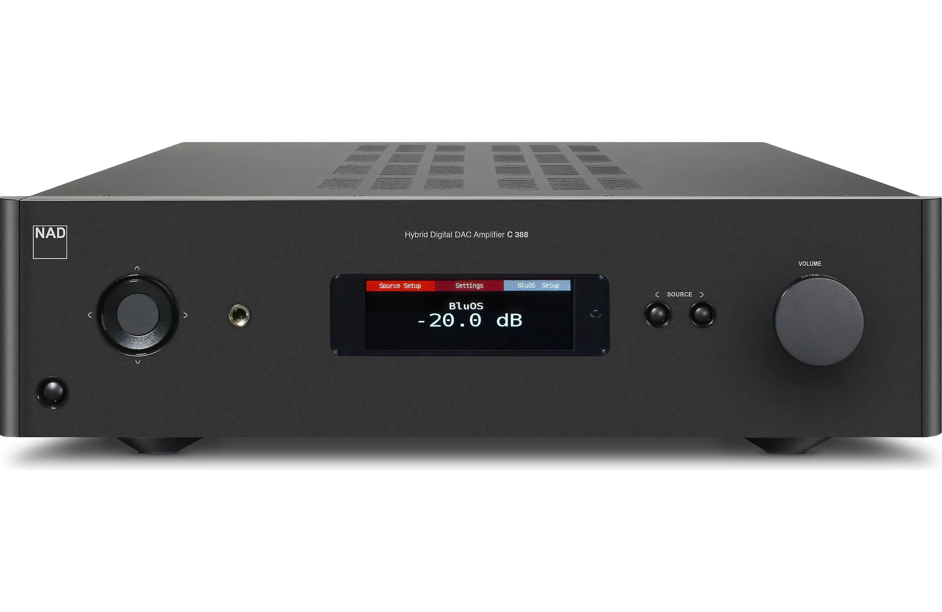 NAD Electronics C 388 Hybrid Digital DAC Amplifier with BluOS 2i