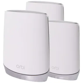 NETGEAR Orbi Tri-Band WiFi 6 Mesh System Router   2 Satellites (RBK753S-100NAS)