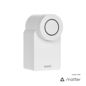 Nuki Smart Lock 4 (Weiss, CH-Zylinder)