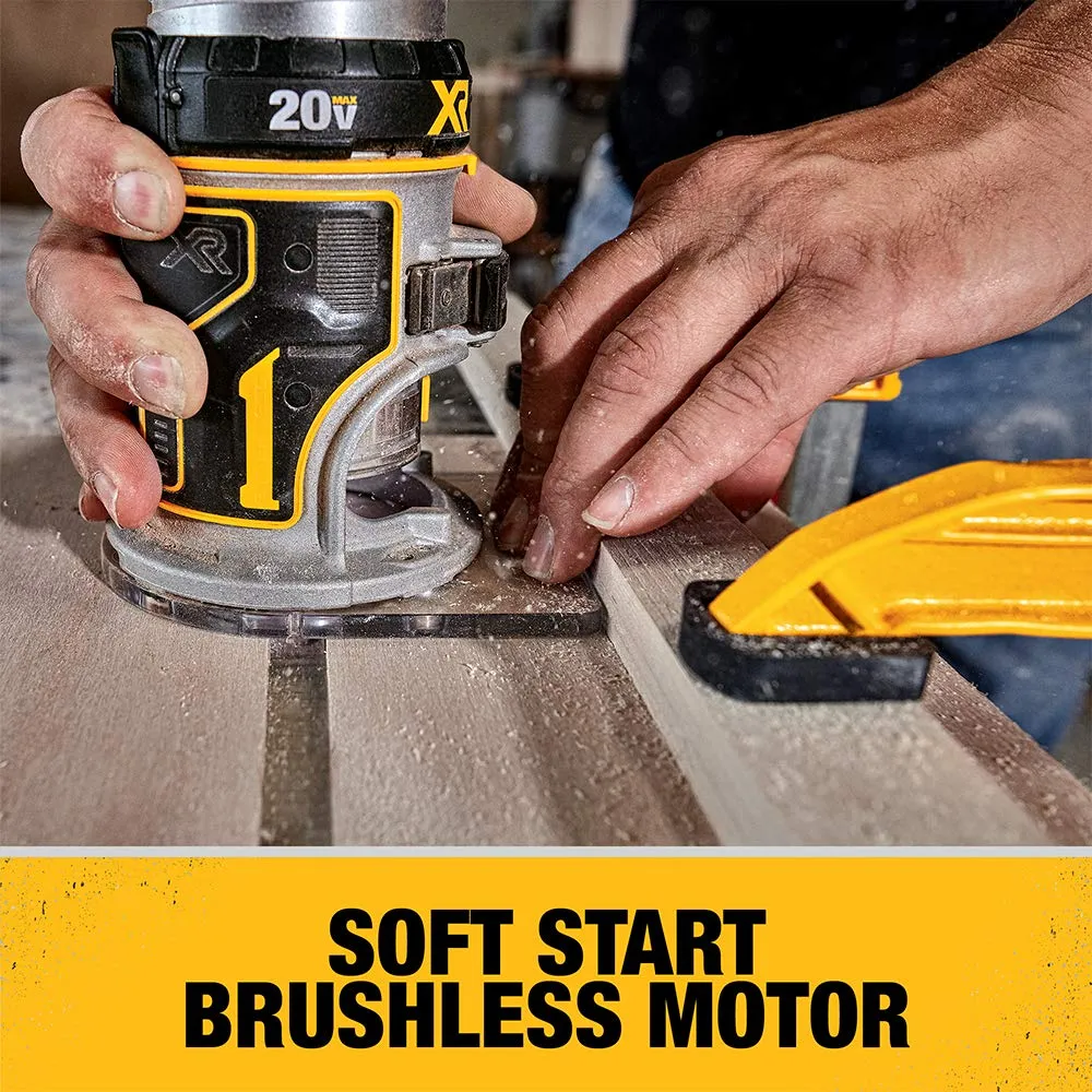 Open Box -  DEWALT 20-Volt MAX XR Lithium-Ion Cordless Brushless Router (Tool-Only)