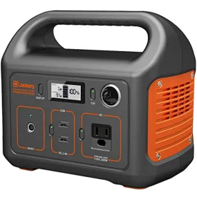 Portable Power Station Explorer 240Wh Backup Lithium Battery, 110V/200W Pure Sine Wave AC Outlet, Solar Generator