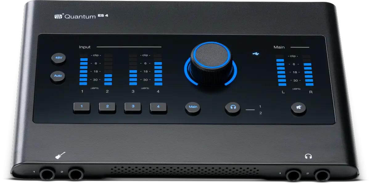 Presonus Quantum ES4 2x2, 24-bit / 192 kHz USB-C Audio Interface