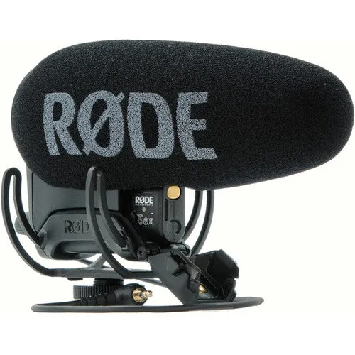 Rode Videomicpro-R  Broadcast Quality Condenser Microphone W/Rycote Lyre Shockmount