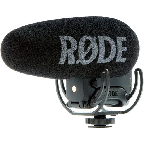 Rode Videomicpro-R  Broadcast Quality Condenser Microphone W/Rycote Lyre Shockmount