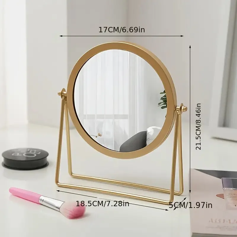 Rotatable Golden Vanity(14294) Mirror-(SA2405-157)