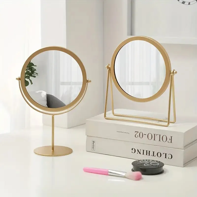 Rotatable Golden Vanity(14294) Mirror-(SA2405-157)