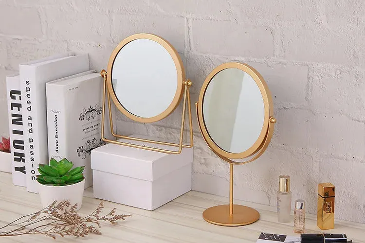 Rotatable Golden Vanity(14294) Mirror-(SA2405-157)