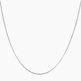 Sterling Silver Snake Chain 025 Gauge (17"   3" extender)