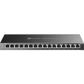 TP-Link TL-SG2016P - JetStream&trade; 16-Port Gigabit Smart Switch with 8-Port PoE 