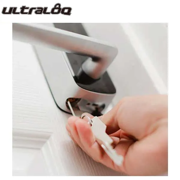 Ultraloq - Electronic Smart Lever Set - Finger Print Reader - Bluetooth - Touchscreen Keypad - Key Override