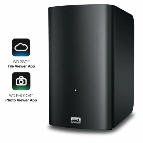 WD My Book Live Duo 6TB External Hard Drive for PC, WDBVHT0060JCH