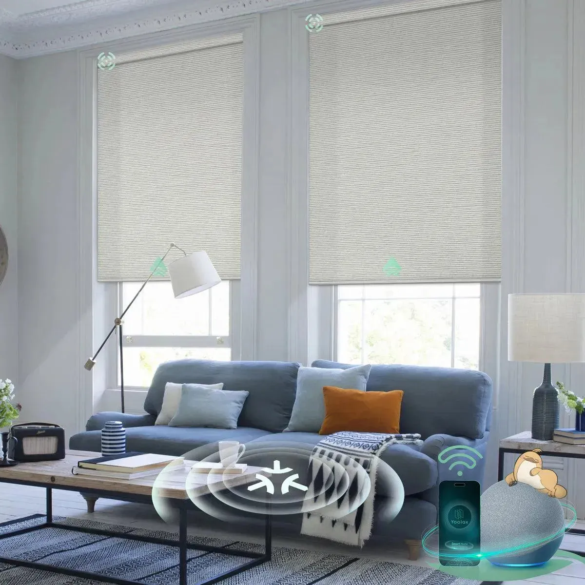 Yoolax Motorized Matter Roller Shades