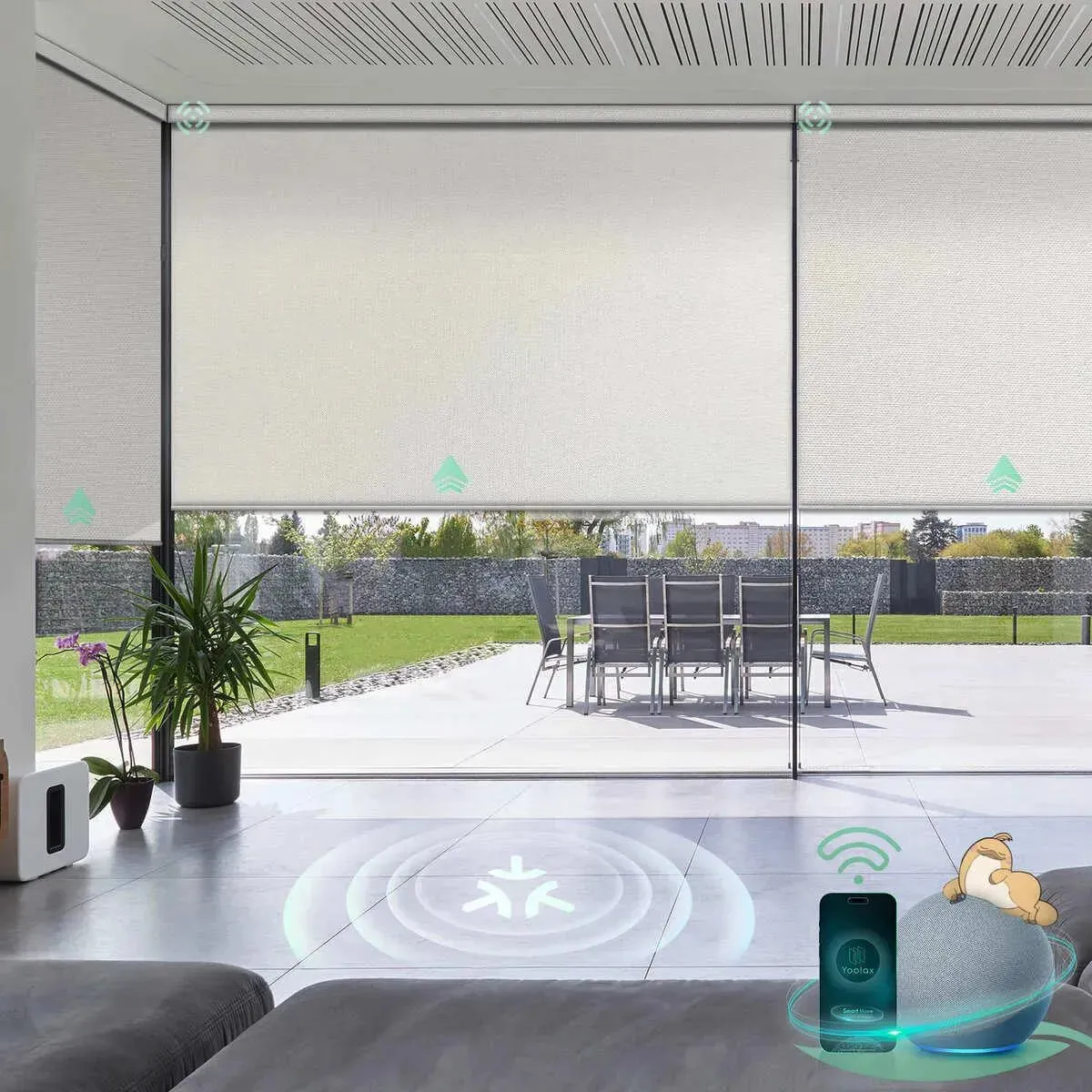 Yoolax Motorized Matter Roller Shades