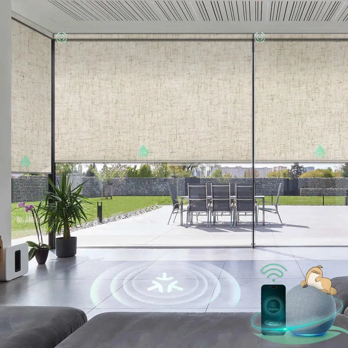 Yoolax Motorized Matter Roller Shades