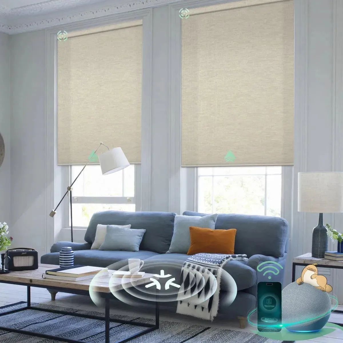 Yoolax Motorized Matter Roller Shades