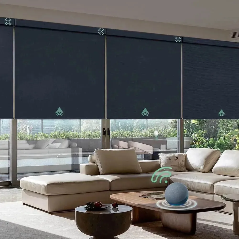 Yoolax Motorized Roller Shades 100% Blackout