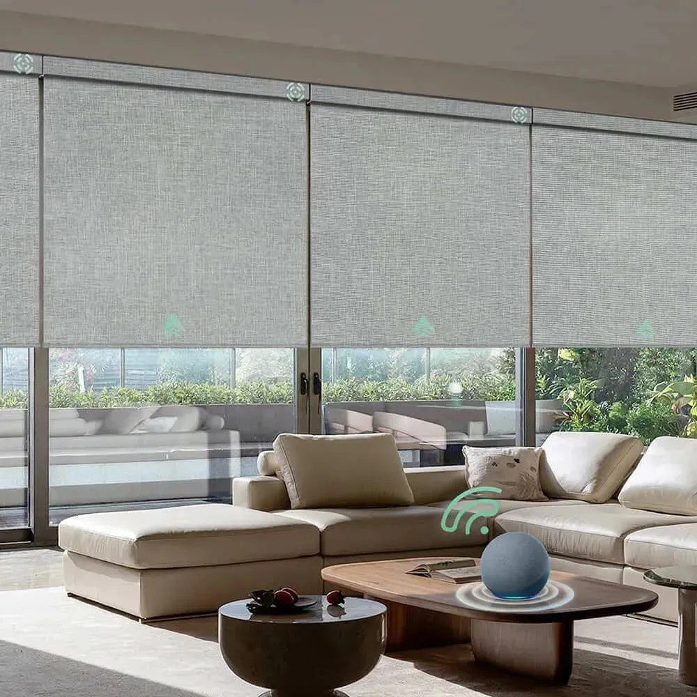 Yoolax Motorized Roller Shades 100% Blackout